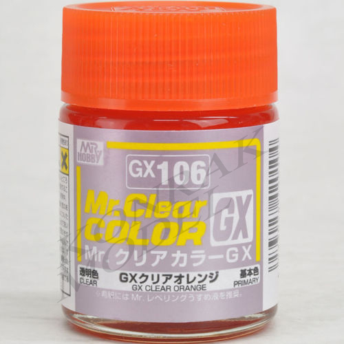 GX106 CLEAR ORANGE 18ML