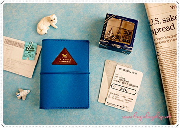 Triangle Humming Passport Case