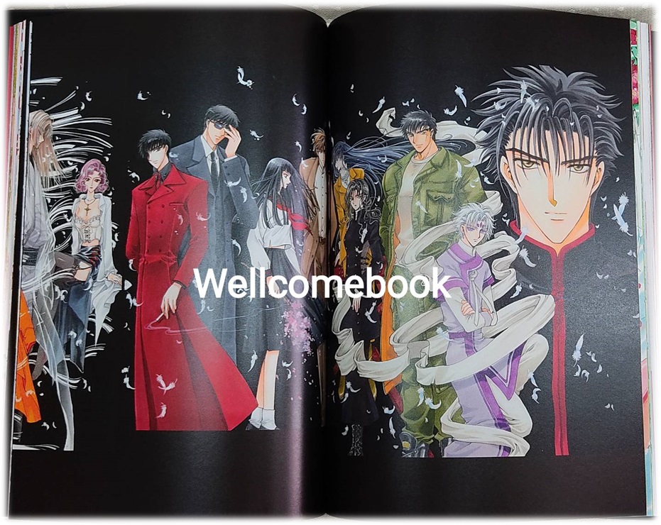 รวมชุด ARTBOOK "CLAMP Art KURO - SHIRO" 2 เล่ม ~CLAMP~