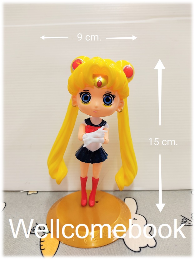 ตุ๊กตาพลาสติก "Sailor Moon เซลเลอร์มูน"