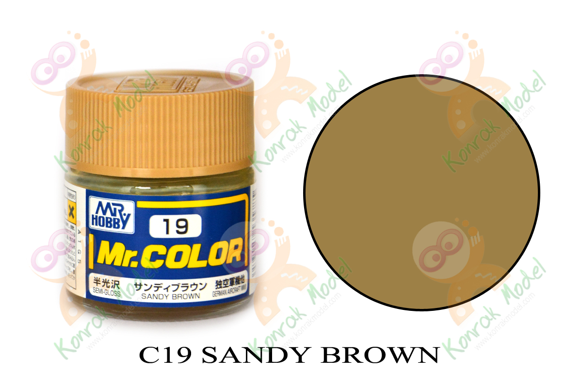 C19 Sandy Brown Semi-Gloss 10ml