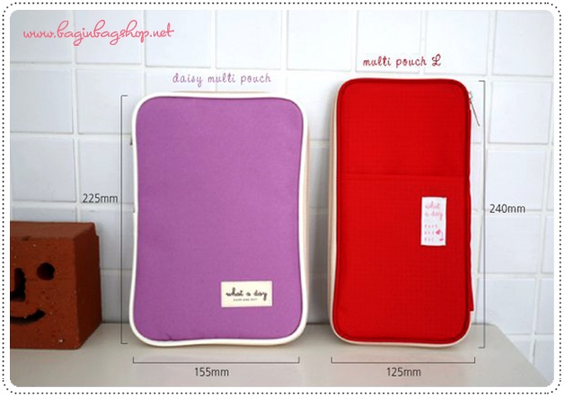 Daisy Multi Pouch ไว้ใส่พาสปอร์ตหรือใส่เอกสารต่างๆ