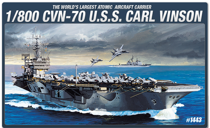 AC14209 CVN-70 CARLVISON 1/800