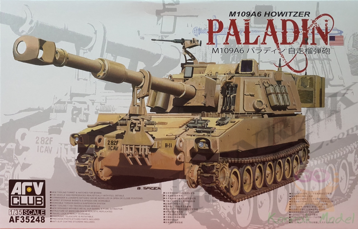 AF35248 PALADIN M109A6 HOWITZER [1/35]