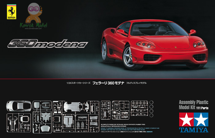 TA24298 1/24 Ferrari 360 Modena