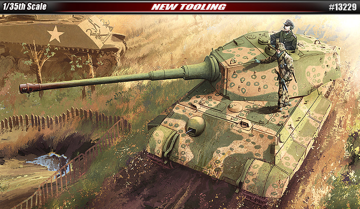 AC13229 KING TIGER"LAST PRODUTION" 1/35
