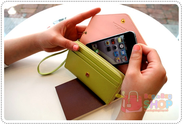 ลด 50% Crown Smart Pouch K กระเป๋าสตางค์ใส่สมาร์ทโฟน