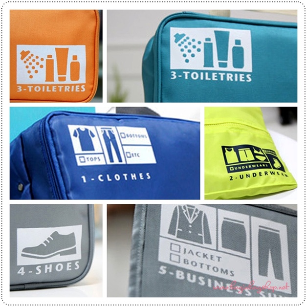 Smart System Travel Bag (L) กระเป๋าเก็บของใช้สำหรับเดินทาง