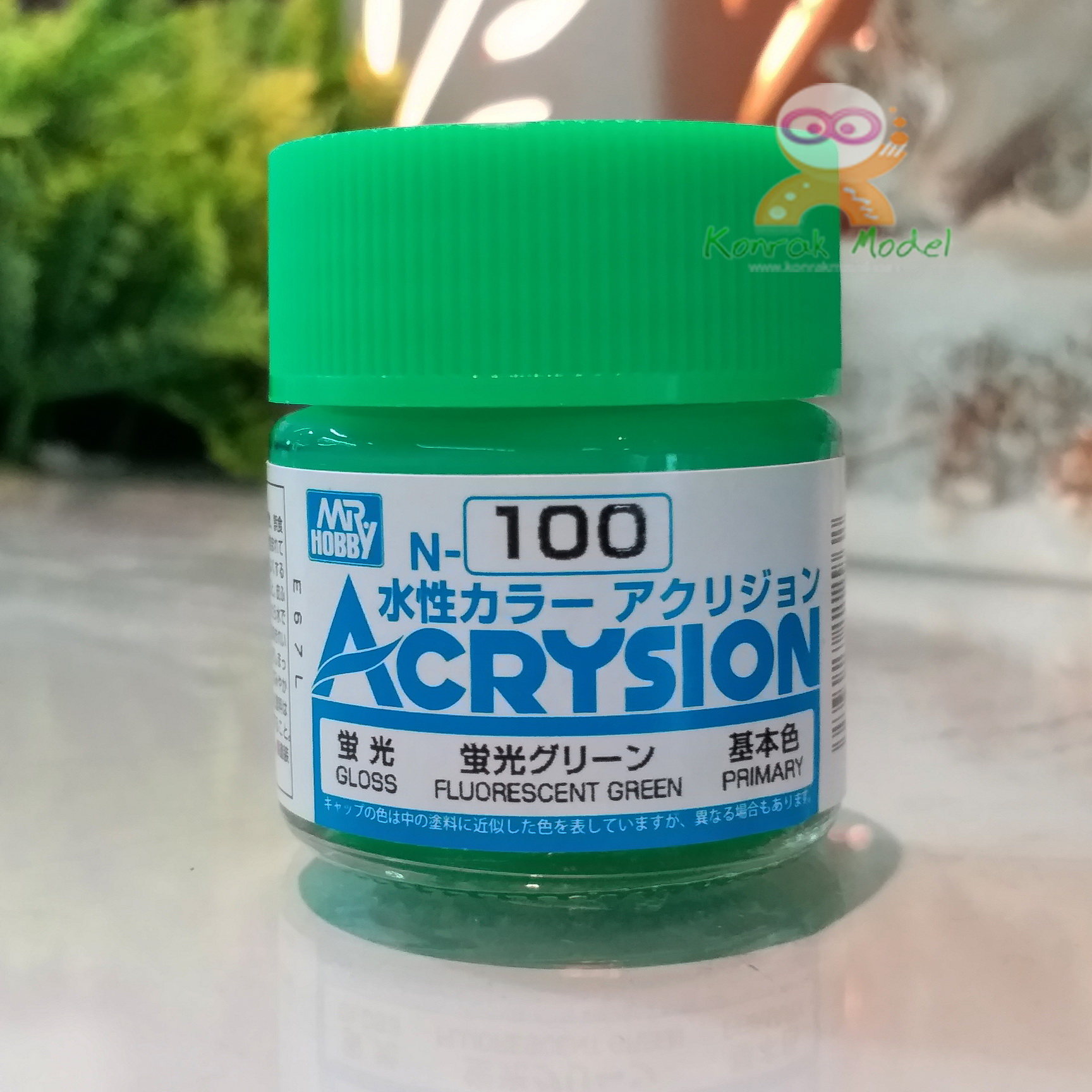 N100 FLUORESCENT GREEN (Gloss) 10ml