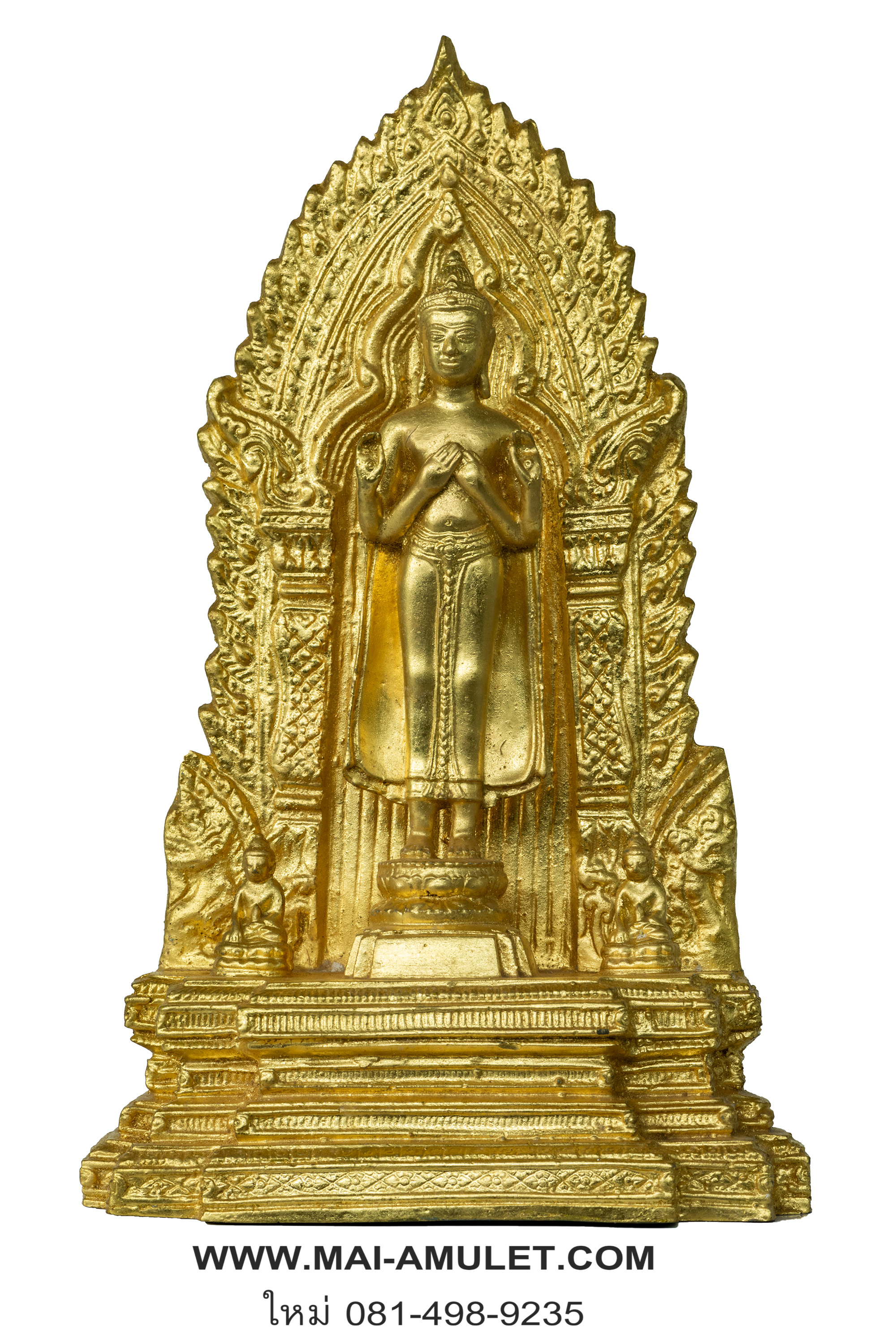 พระพุทธนิมิต โลหะปิดทอง วัดสุทัศน์ฯ ปี 2540 สวยครับ