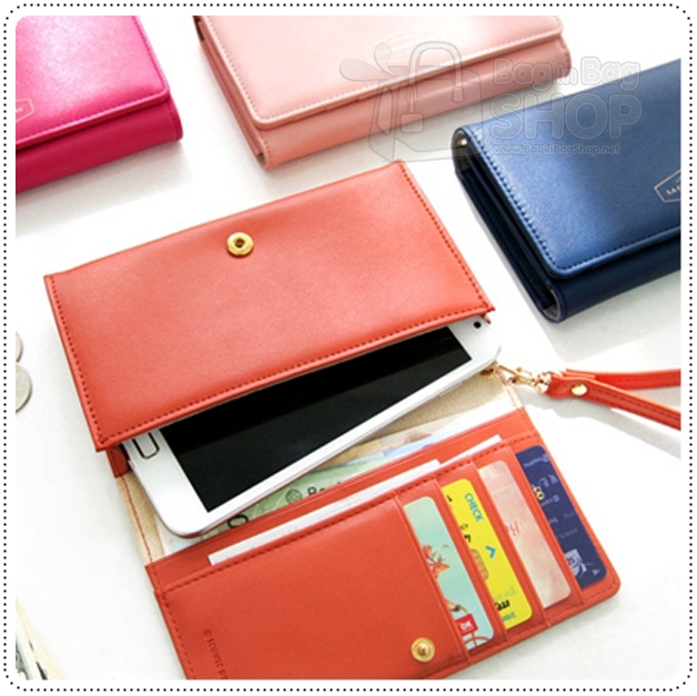 ลด 50% Iconic Design Smart Wallet กระเป๋าสตางค์สำหรับ Smartphone