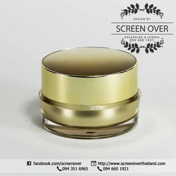 กระปุกอะคริลิค / กระปุกครีม / ตลับครีม / ACRYLIC JAR