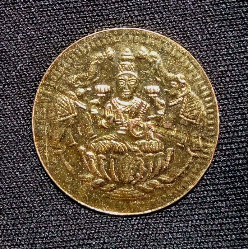 พระแม่ลักษมี วัดแขก ปี 2542 บล็อกอินเดีย หลังดอกบัว