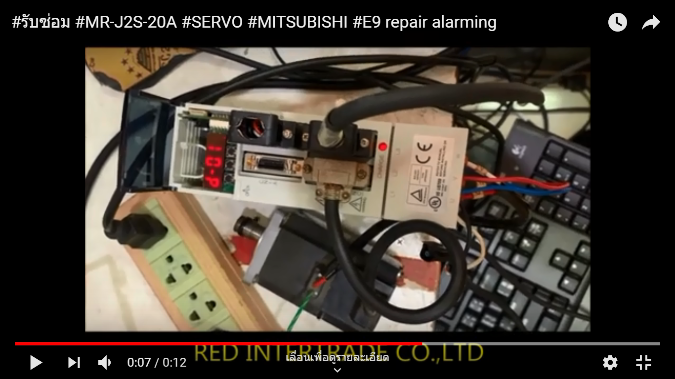 รับซ่อม SERVO MITSUBISHI-------- MR-J2S -20A E9