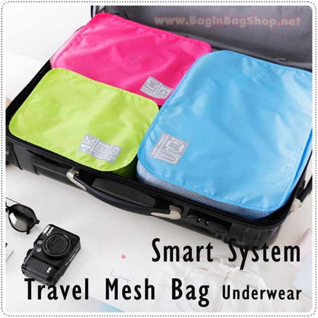 Smart System Travel Mesh Bag (Underwear)