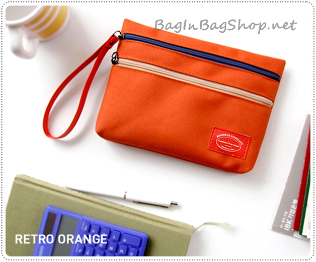 Bank Pouch กระเป๋าใส่สมุดบัญชี , บัตร ATM , เงินสด , ตรายาง