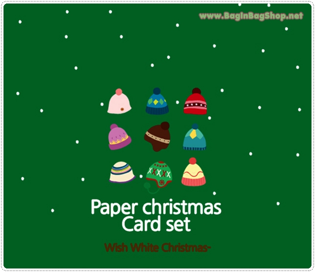PAPER CHRISTMAS SET madeleine