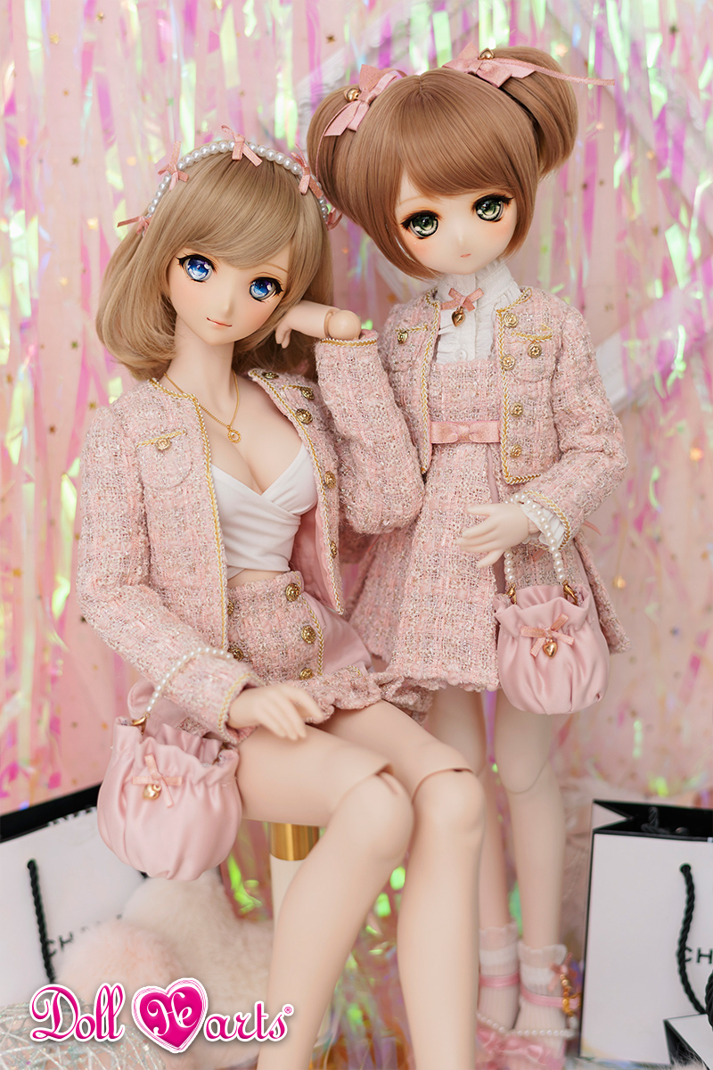[MISSYOUDOLL] SD13G/DD Elegant Pink Tweed Set