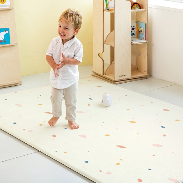 New! แผ่นรองคลาน PARKLON รุ่น La Pure Soft Mat ขนาด 130x190x1.2cm ลาย Jelly Terrazzo
