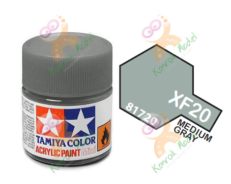 Acrylic XF20 Medium Grey 10ml