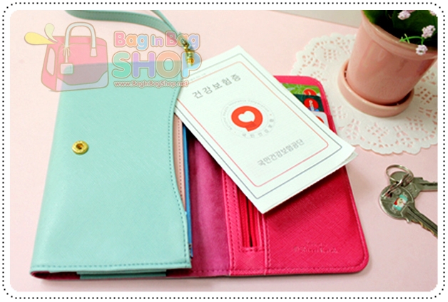 ลด 50% AMI MULTI POUCH กระเป๋าสตางค์ใส่มือถือรุ่นใหญ่ for Galaxy Note2