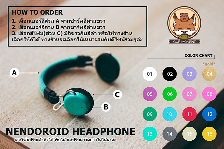 Customized Headphones - Lati Yellow