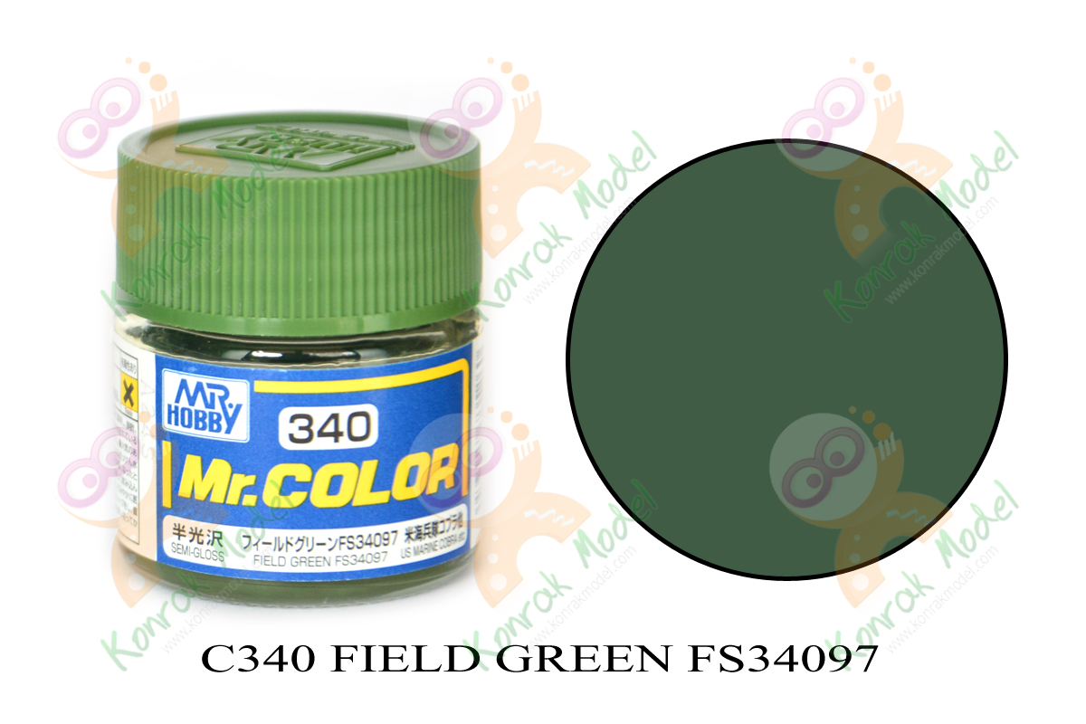 C340 Field Green FS34097 Semi-Gloss 10ml