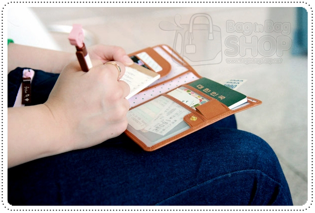 Mini Journey Passport Case ปกใส่พาสปอร์ต และเอกสารสำหรับการเดินทาง
