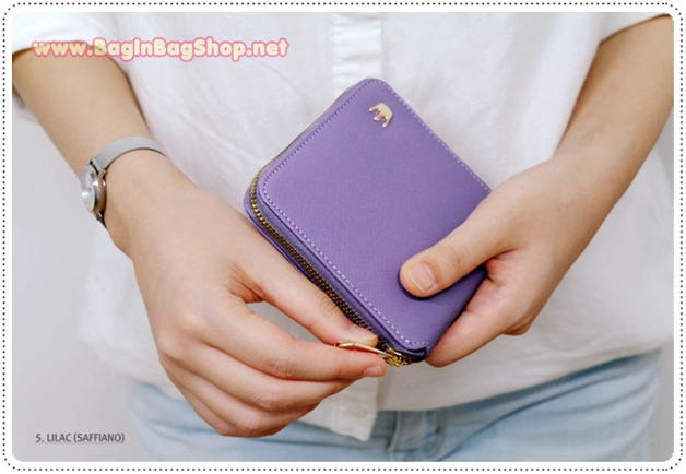 ลด 50% Crown Zipper Wallet