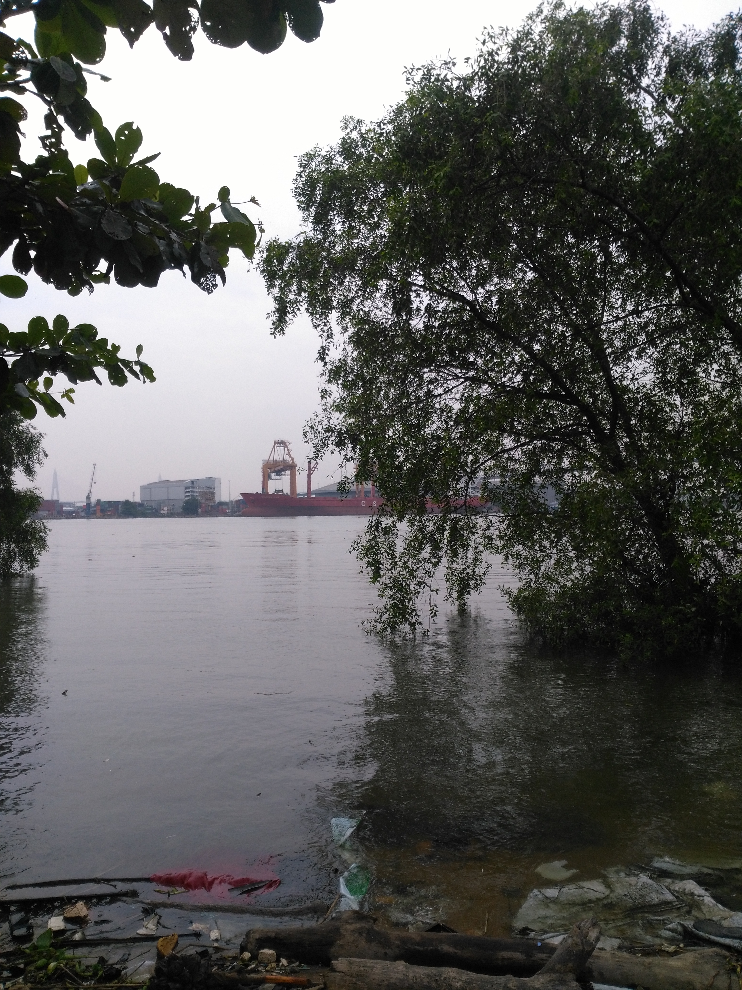 ที่ดินเปล่า7ไร่ติดเเม่น้ำเจ้าพระยา พระประแดงสมุทรปราการ