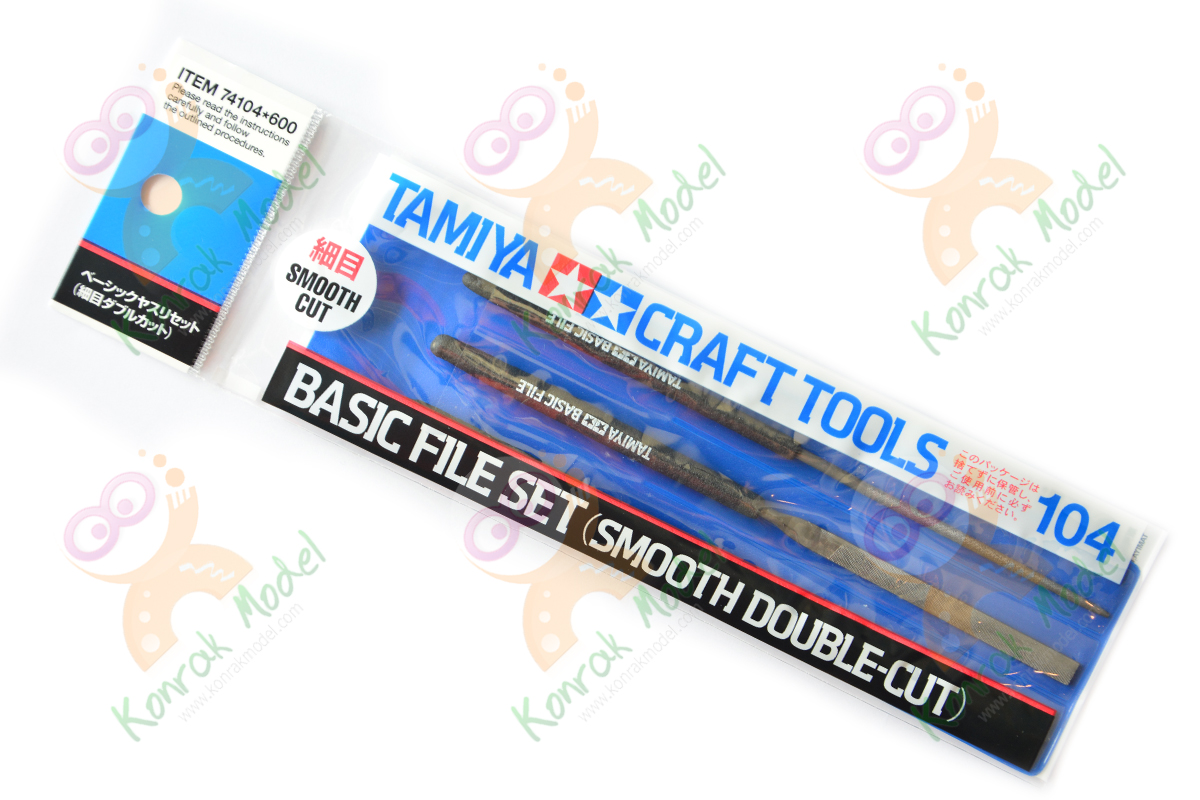 TA74104 Basic File Set (Smooth Double Cut)