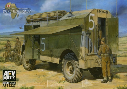 AF35227 AEC ARMOURED COMMAND VEHICLE DORCHESTER 1/35