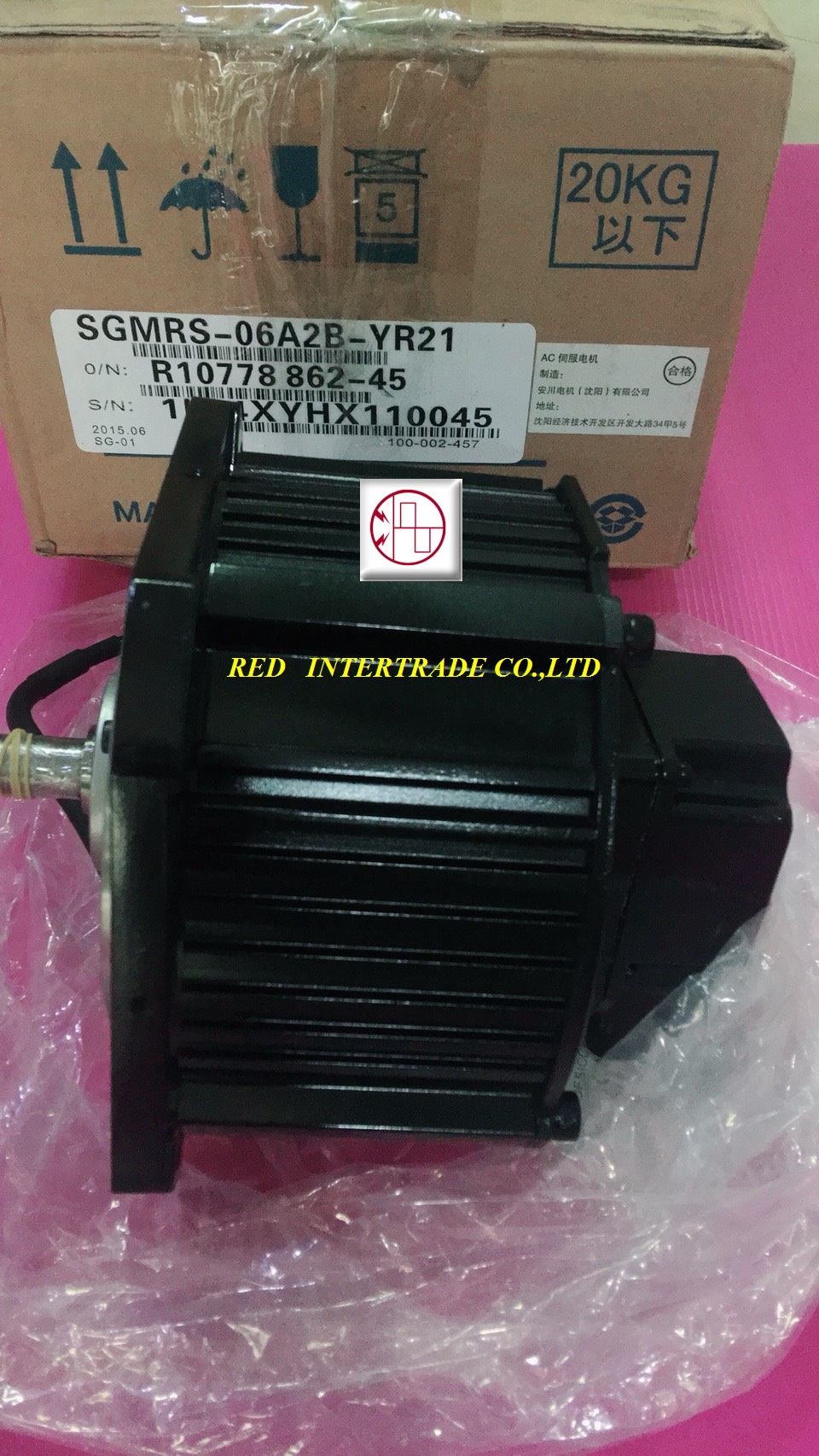 SGMRS-06A2B-YR21 SERVO MOTOR YASKAWA