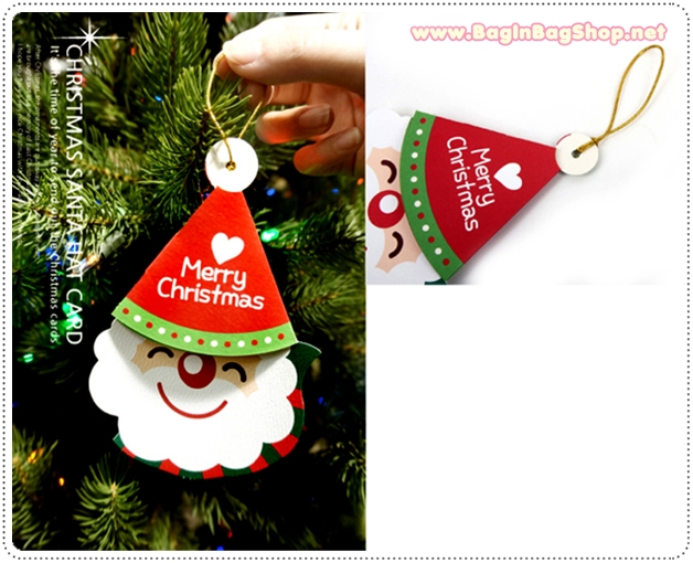 Christmas Santa Hat Card