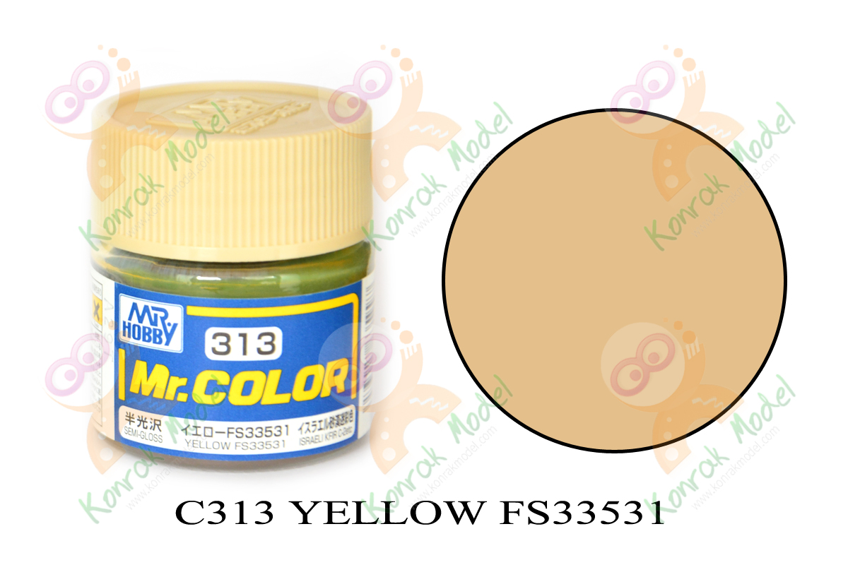 C313 Yellow FS-33531 Semi-Gloss 10ml