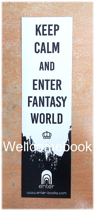 ที่คั่นหนังสือ 'Keep Calm and Enter Fantasy Wold'