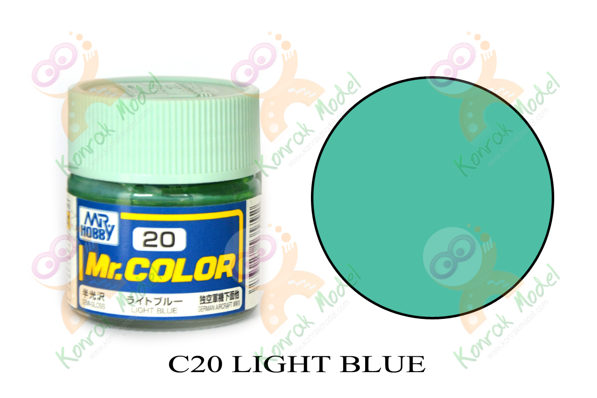 C20 Light Blue Semi-Gloss 10ml