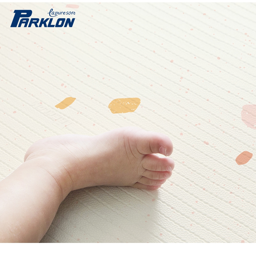 New! แผ่นรองคลาน PARKLON รุ่น La Pure Soft Mat ขนาด 100x140x1.2cm ลาย Jelly Terrazzo