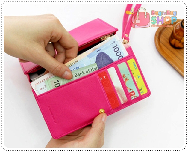 ลด 50% Iconic Design Smart Wallet กระเป๋าสตางค์สำหรับ Smartphone