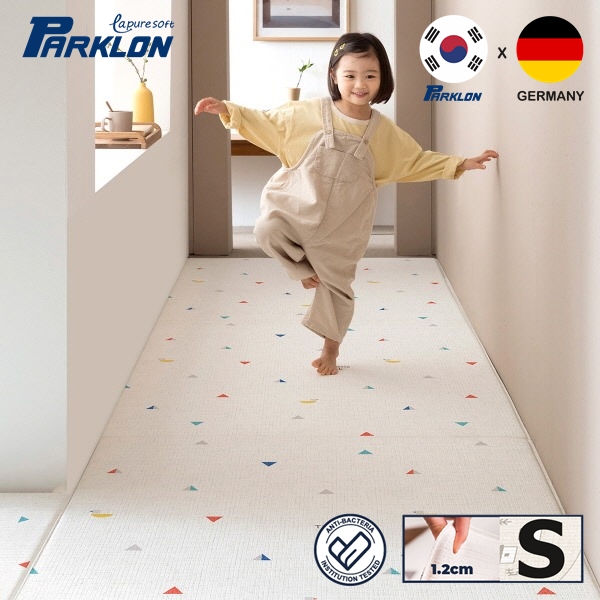 New! แผ่นรองคลาน PARKLON รุ่น La Pure Soft Mat ขนาด 100x140x1.2cm ลาย Ugly Duckling