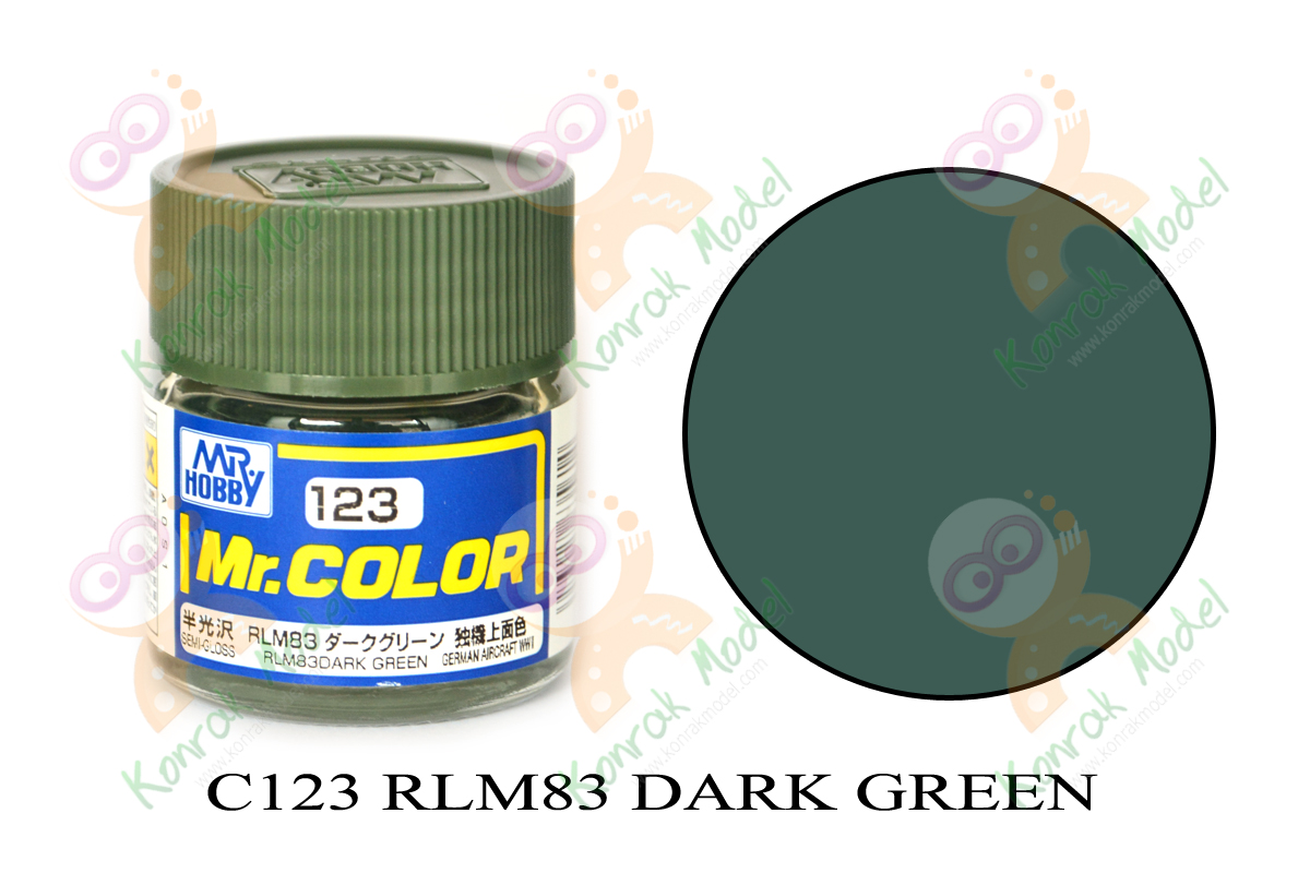 C123 RLM83 Dark Green Semi-Gloss 10ml