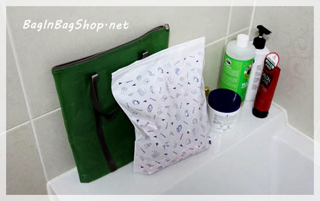 Coated Mesh Pouch Bag - Large