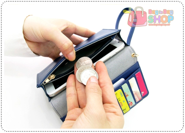 ลด 50% Iconic Design Smart Wallet กระเป๋าสตางค์สำหรับ Smartphone