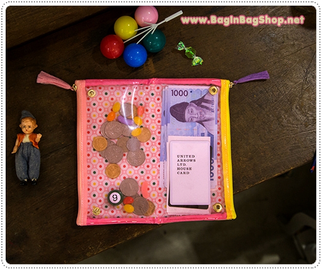Clear Pencil Double Zip Case