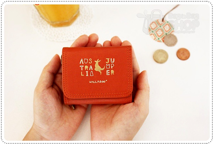 ลด 50% Mini Wallet กระเป๋าสตางค์ใบเล็ก พร้อมสายคล้องคอ