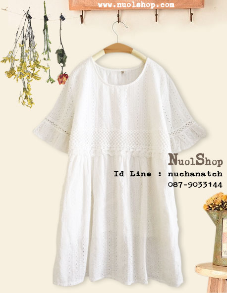 เสื้อผ้าลูกไม้นุ่ม รอบอก 39 นิ้ว