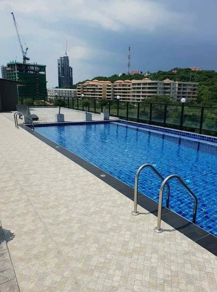 ขาย-คอนโด 9ชั้น พร้อมดาดฟ้า พระตำหนัก(พัทยาใต้) อ.บางละมุง ชลบุรี