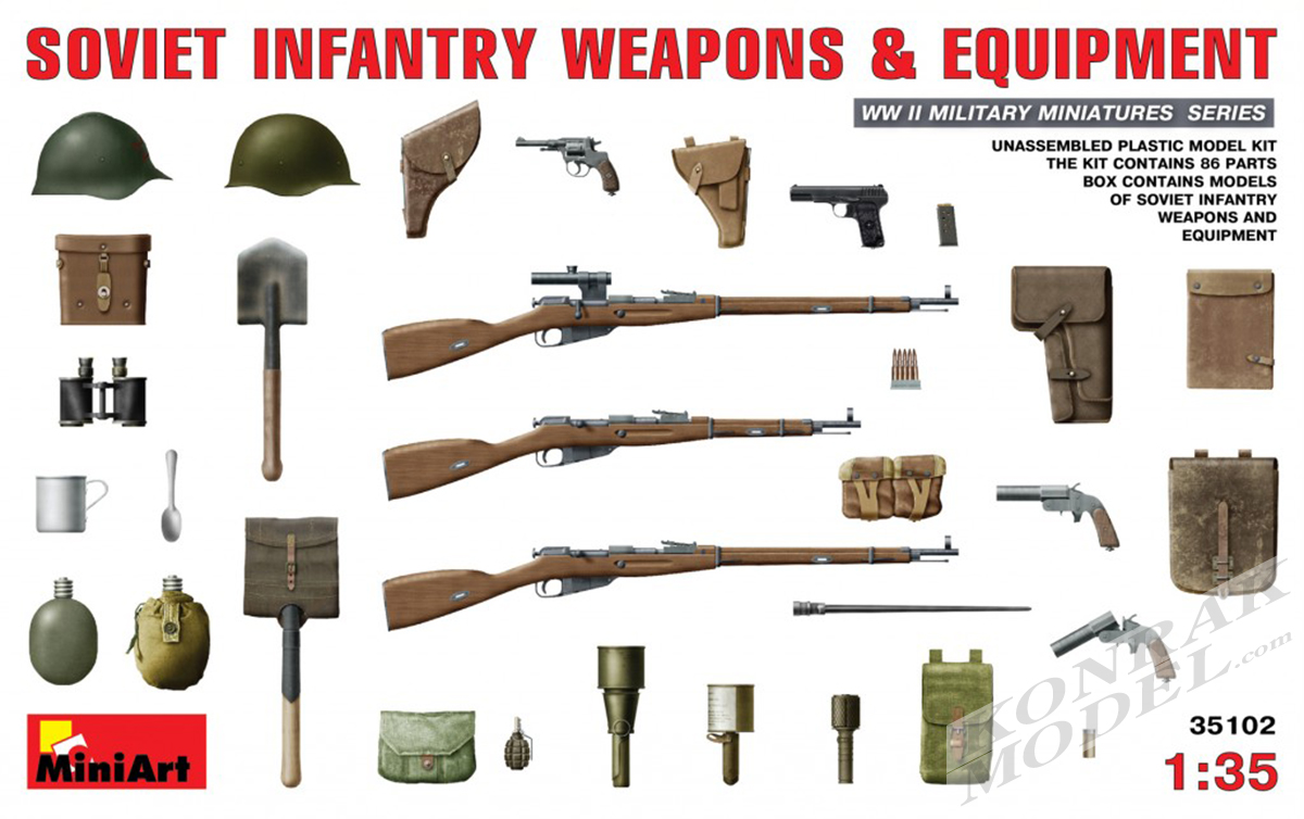 MI35102 SOVIET INFANTRY WEAPONS AND EQUIPMENT