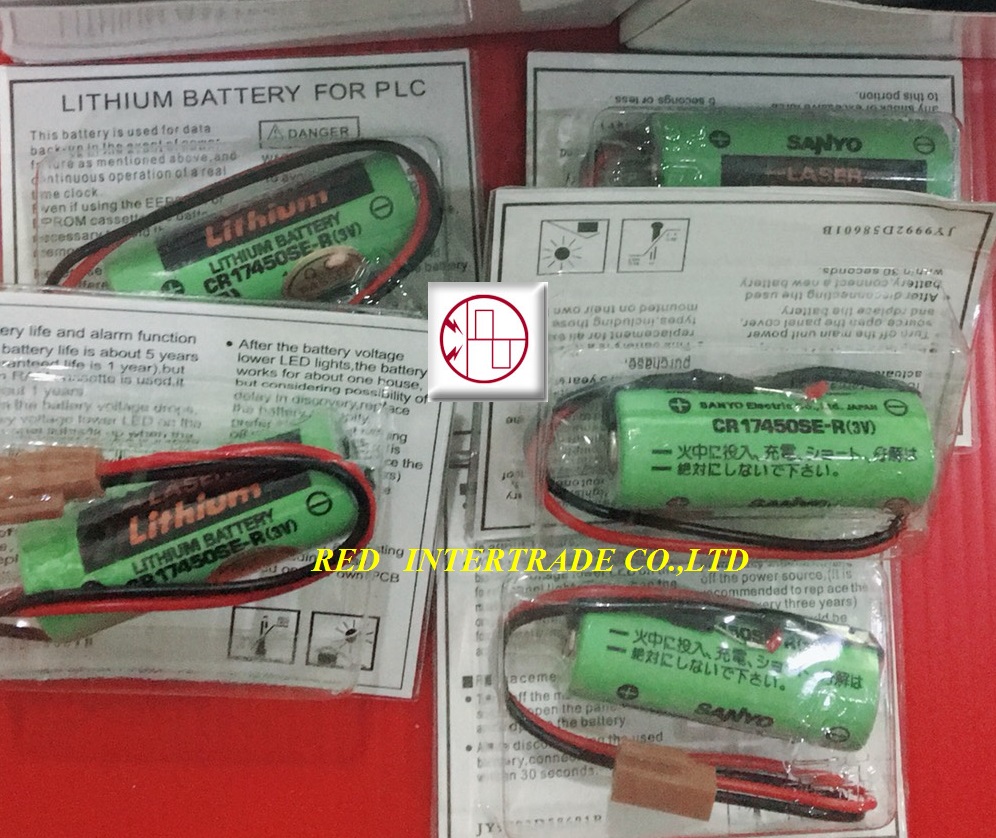 ขายBATTERY PLC CR17450SE-R (3V) SANYO LASER