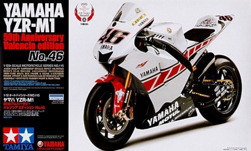 TA14115 YAMAHA YZR-M1 50th ANNIVERSARY 1/12